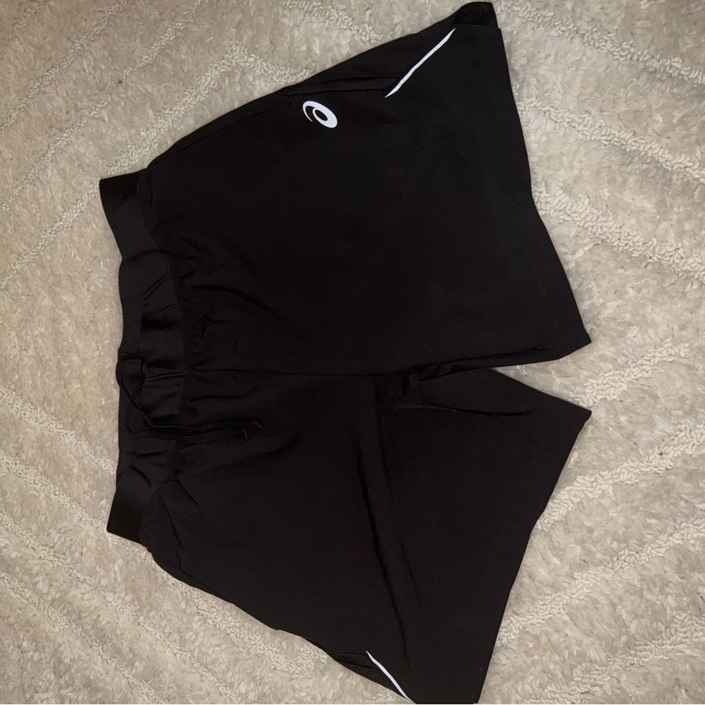 Asics Black Athletic Shorts